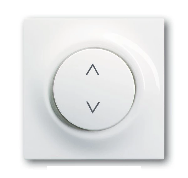 артикул 6430-0-0144-6410-0-0376 название Выключатель для жалюзи (рольставней) кнопочный, ABB, Серия Impuls, Белый