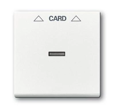 артикул 2CKA001710A3641 название ABB BJE Solo/Future Белый Накладка карточного выключателя