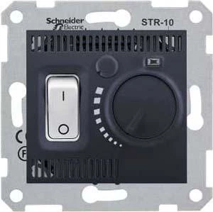 артикул SDN6000170 название Термостат комнатный, Schneider Electric, Серия Sedna, Графит
