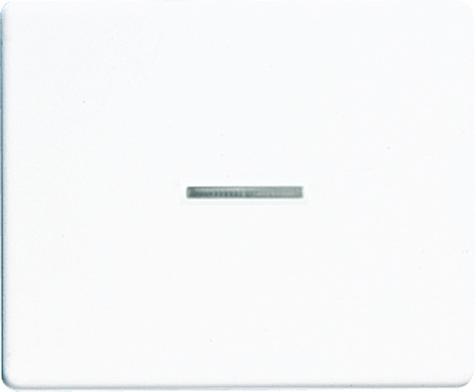 артикул SL590KOWW-501U-90 название Выключатель 1-клавишный , с подсветкой, Jung, Серия SL500, Белый