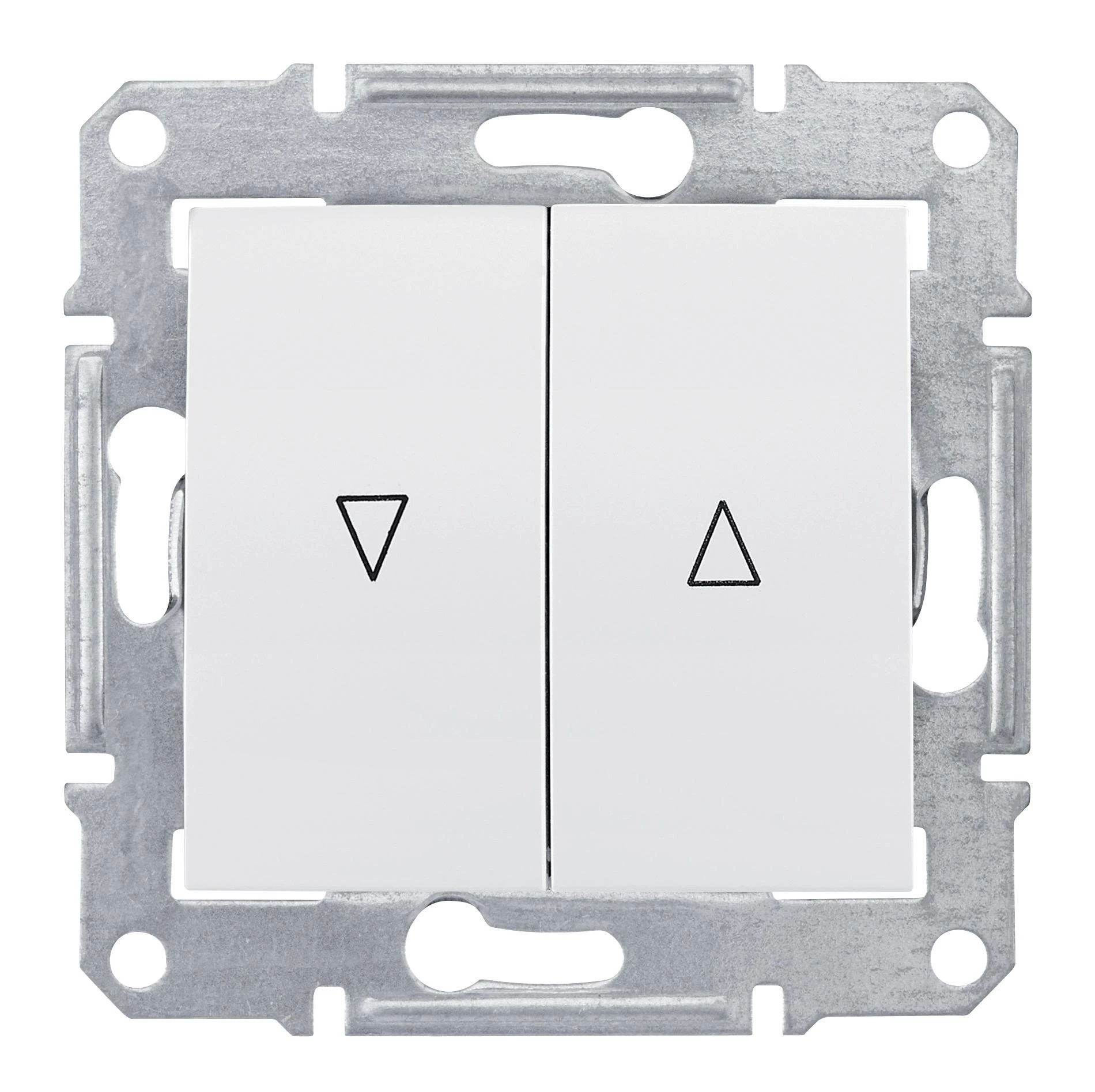 артикул SDN1300121 название Выключатель для жалюзи (рольставней) кнопочный, Schneider Electric, Серия Sedna, Белый