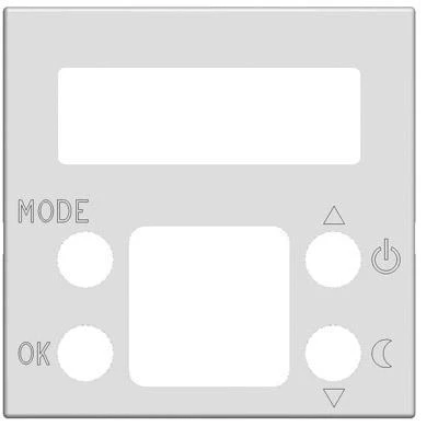 артикул 2CLA224050N1301 название Накладка., ABB, Серия Zenit, Серебро