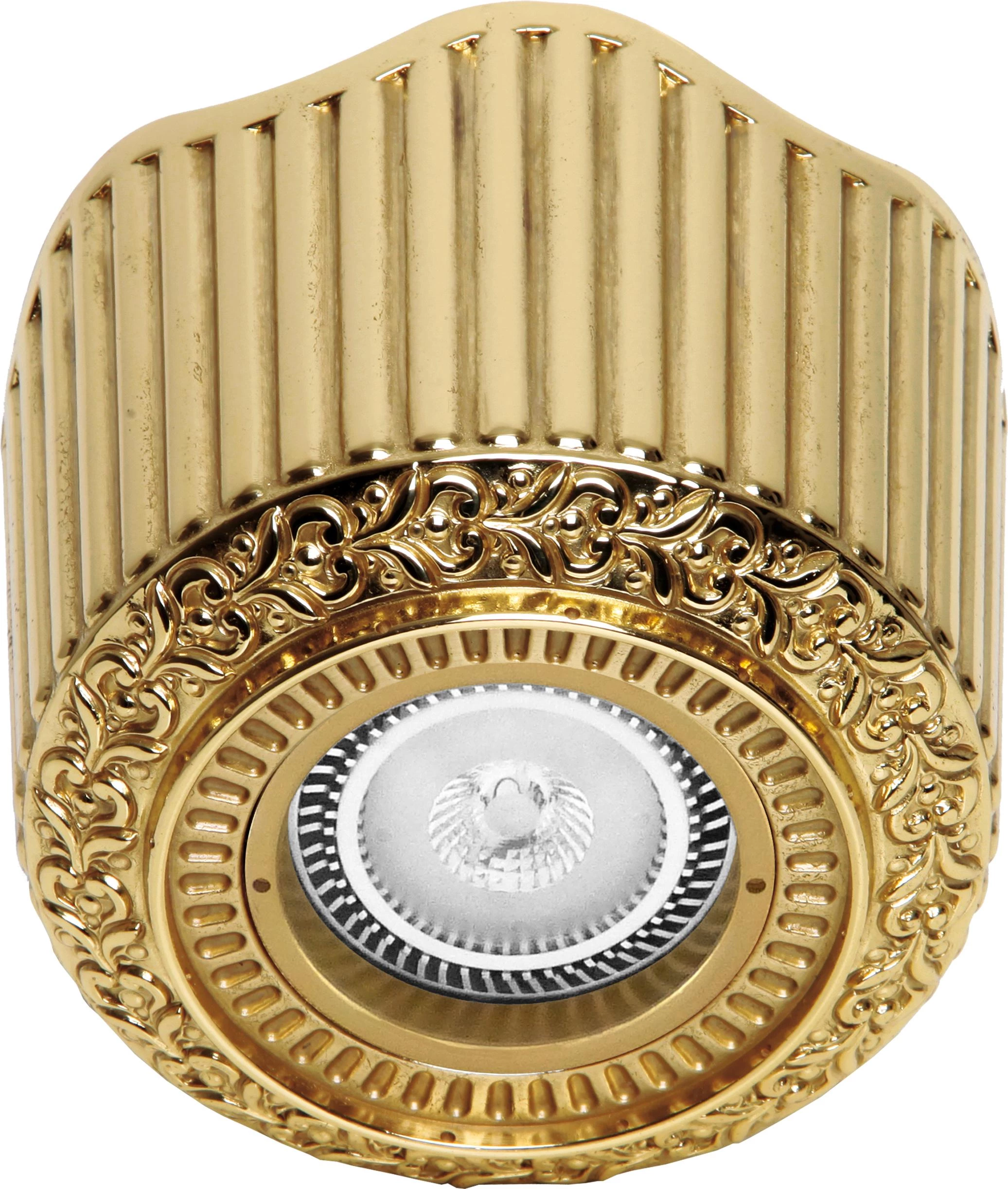 артикул FD1017SOB название FEDE San Sebastian Светлое золото Светильник накладной точечный из латуни Bright Gold (Oro Brillo)