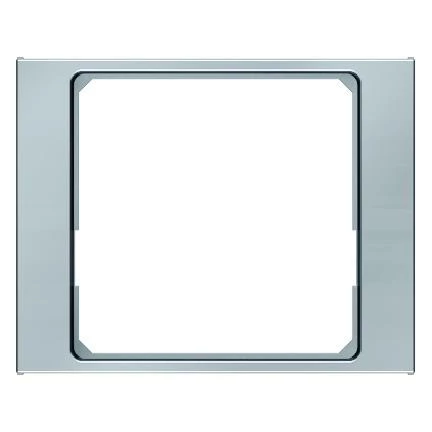 артикул 11087104 название Berker Переходная рамка для центральной панели 50 x 50 мм цвет: стальной, лак Berker K.5