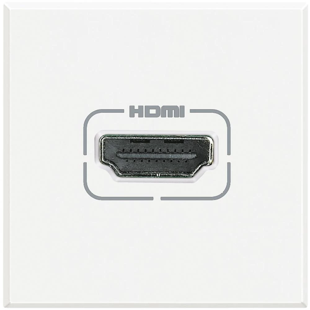 артикул HD4284 название Розетка HDMI, Bticino, Серия Axolute, Белый