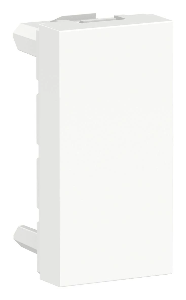 артикул NU986518 название SE Unica Modular Бел Заглушка, 1 модуля
