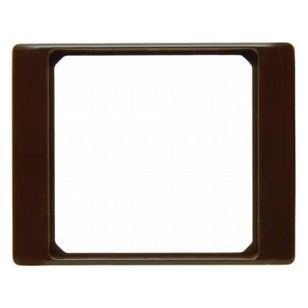 артикул 11080101 название Berker Переходная рамка для центральной панели 50 x 50 мм цвет: коричневый, с блеском Berker Arsys
