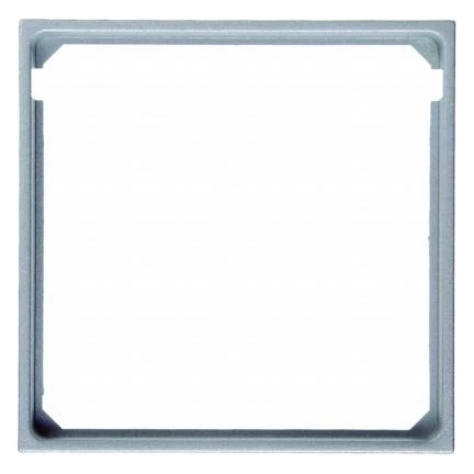 артикул 11091404 название Berker Промежуточная рамка для центральной платы цвет: алюминий, матовый Berker B.1/B.7 Glas