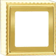 артикул FD01501OB название Коробка с рамкой 1-ая (одинарная), цвет Светлое золото, Roma Surface