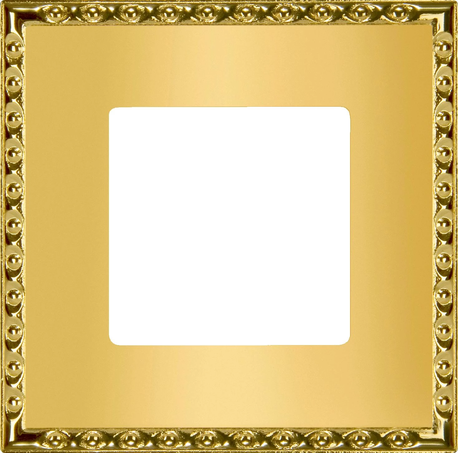 артикул FD01211OR название Рамка 1-ая (одинарная), Fede, Серия Toledo, Красное золото