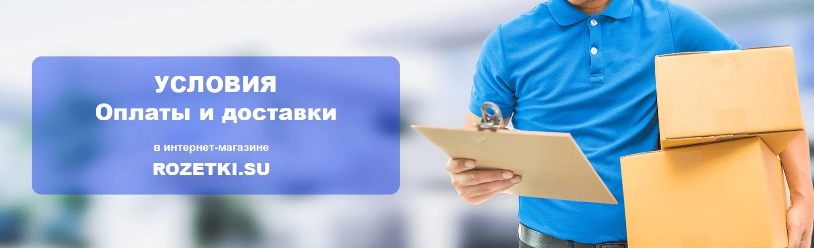 Оплата и доставка по Москве и в регионы в интернет-магазине rozetki.su